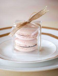 macaron wedding favor