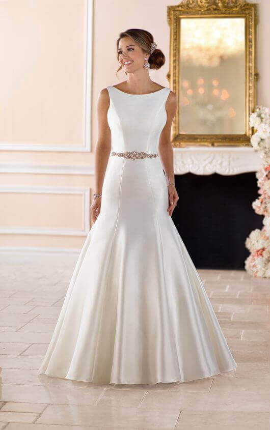 neckline wedding dress types
