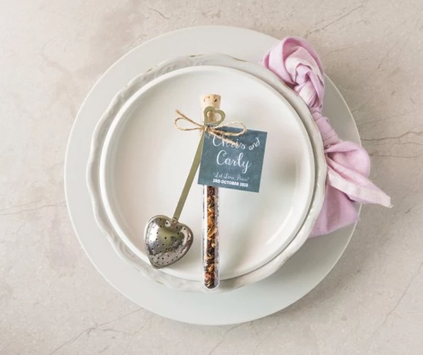 Best Wedding Shower Favors - Loose Leaf Tea With Infuser